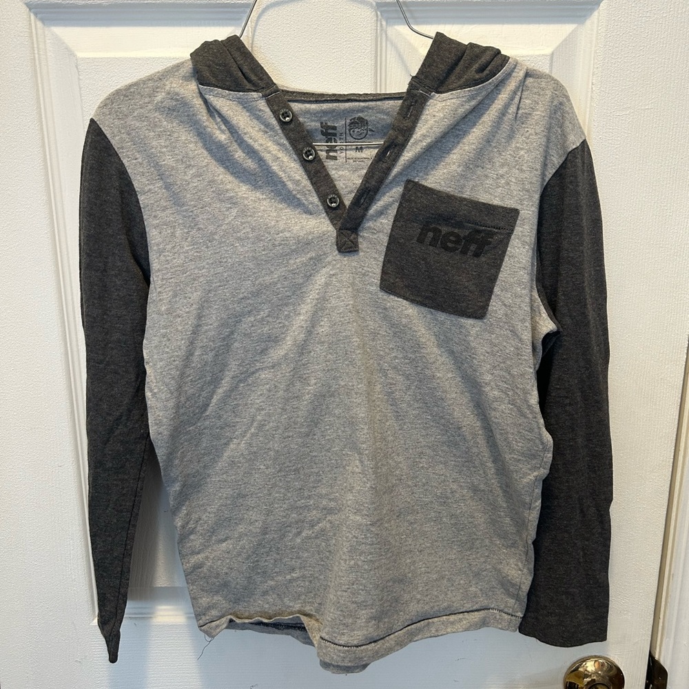Boys Neff shirt w/hood